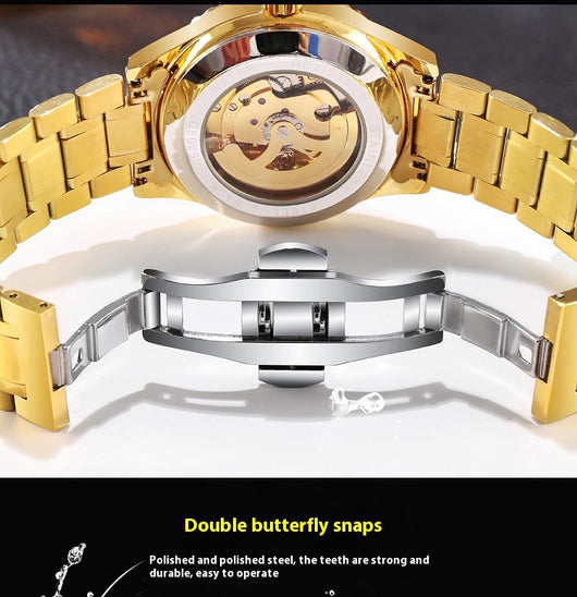 Reloj Automático Mecánico Resistente al Agua para Hombre - Image 13