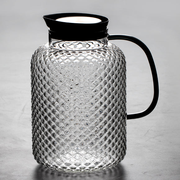 Botella de Agua de Vidrio Gran Capacidad Resistente al Calor
