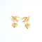 Light Luxury S925 Plateado Plated Love And Peace Bird Stud Earrings 925 Plateado