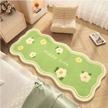 Manta de Cachemir con Diseño Floral para Mesita de Noche - Image 10