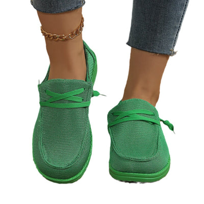 Mocasines Cómodos Talla Grande con Cordones y Diseño Slip-On - Image 4