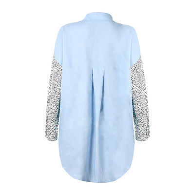 Cardigan de Solapa con Estampado Leopardo y Bolsillos - Image 16