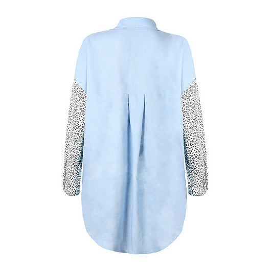 Cardigan de Solapa con Estampado Leopardo y Bolsillos - Image 16
