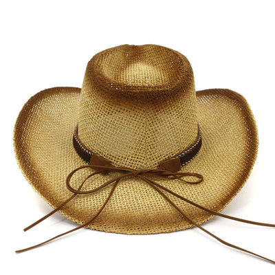 Sombrero Vaquero Estilo Western con Diseño Spray Paint para Playa - Image 28