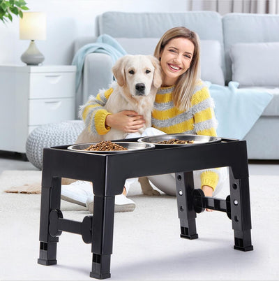 Comedero Elevado para Perros Medianos y Grandes con Protección Cervical Anti-volcado - Image 7
