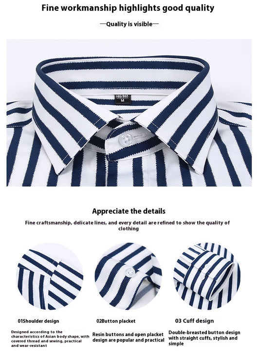 Camisa Casual Slim Fit de Manga Larga para Hombre - Image 13