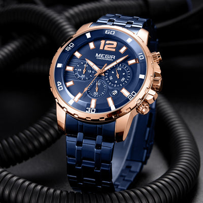 Reloj de Hombre Acero Inoxidable Resistente al Agua - Estilo Ejecutivo - Image 6