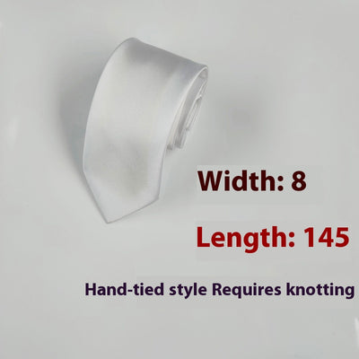 Corbata Negra Clásica Tejida a Mano de 8cm - Image 34