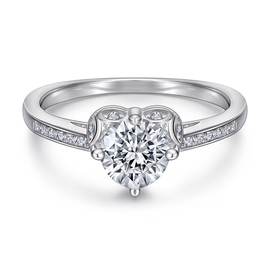 Anillo de Diamante Simulado con Micro Incrustaciones - Diseño Elegante y Moderno - Image 5