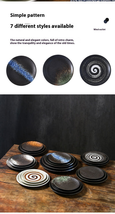 Plato Shallow Cerámica Japonesa - Diseño Minimalista - Image 23