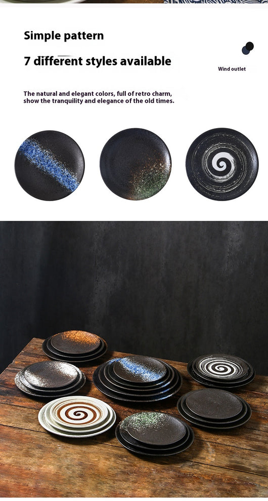 Plato Shallow Cerámica Japonesa - Diseño Minimalista - Image 23