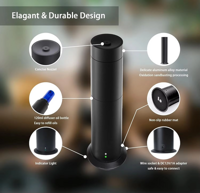 Difusor de Aromas Inteligente 120ml con Control por Bluetooth y App - Image 3