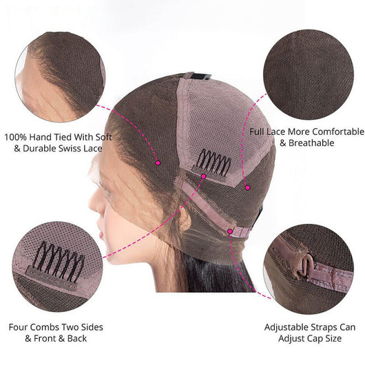 Peluca Integral de Encaje con Cabello Natural - Image 3