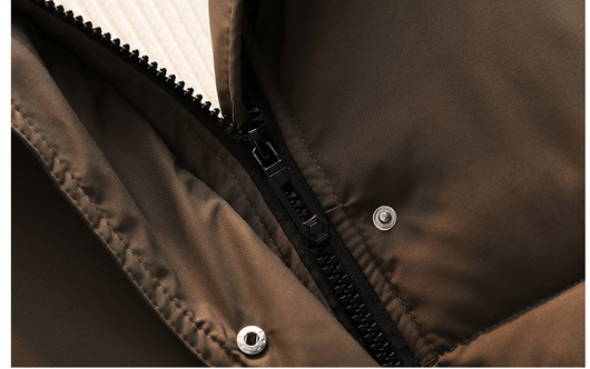 Chaqueta Acolchada Suelta con Capucha y Bolsillos - Image 17