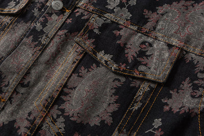 Chaqueta Suelta de Joven con Costuras en Contraste para Hombre - Image 14