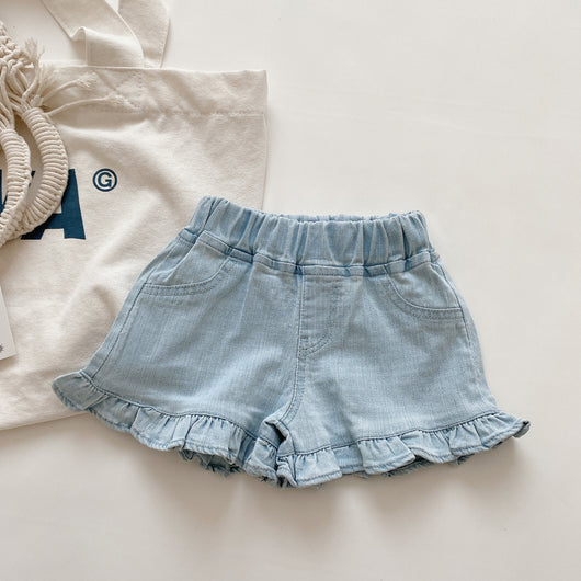 Shorts Denim con Personalidad para Niñas - Image 3