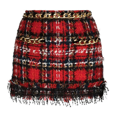 Abrigo de Lana Florentine Rojo con Corbata Integrada - Image 9