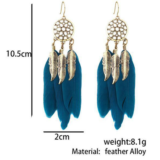 Aretes Largos con Borlas Elegantes - Image 10