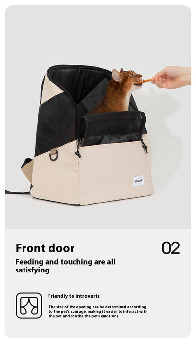 Mochila Transportadora para Mascotas Transpirable de Cuatro Estaciones - Image 10