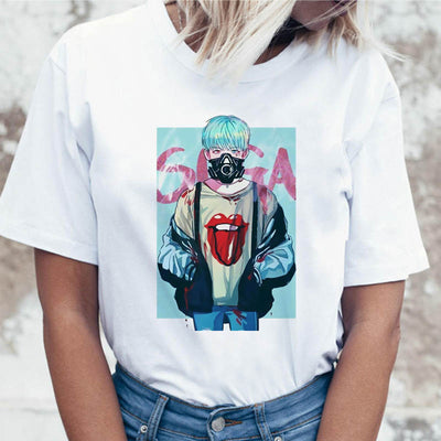 Playera Casual con Estampado de Personajes - Image 3