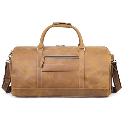 Bolso de Cuero Genuino Estilo Retro Vintage - Gran Capacidad - Image 5