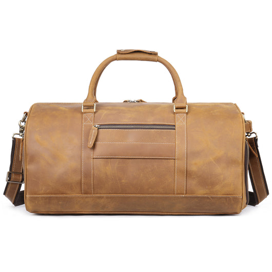 Bolso de Cuero Genuino Estilo Retro Vintage - Gran Capacidad - Image 5