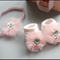 Pink Flowers Set 0 To 3 Months