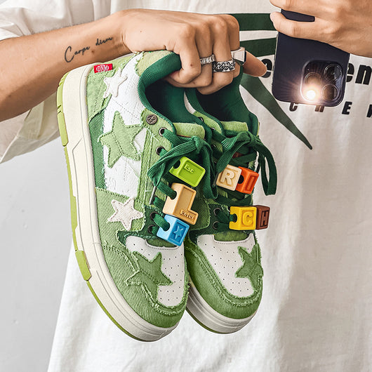 Tenis Deportivos con Diseño de Estrellas para Hombre - Image 4