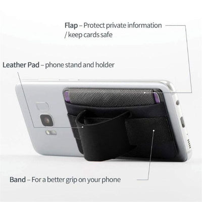 Soporte Adhesivo de Licra para Tarjetas y Teléfono - Image 9