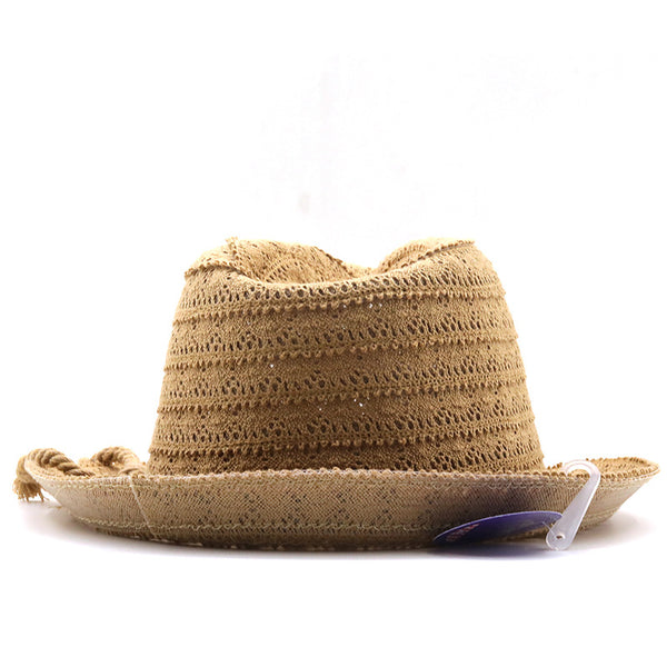 Sombrero Panamá Unisex con Protección UV - Tejido Rafia Resistente