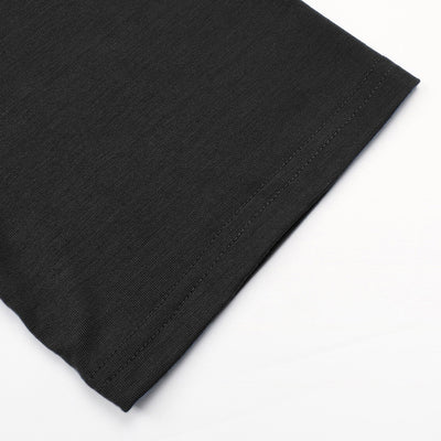 Camiseta Suelta de Largo Medio en Color Liso para Mujer - Image 23