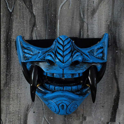 Máscara Noh Japonesa para Cosplay y Halloween