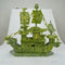 Barco Dragón de Jade Natural 38cm - Decoración de Lujo Navegación Tranquila