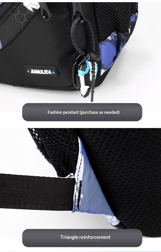 Set de Mochila y Bolsa Pectoral para Hombre - Image 37