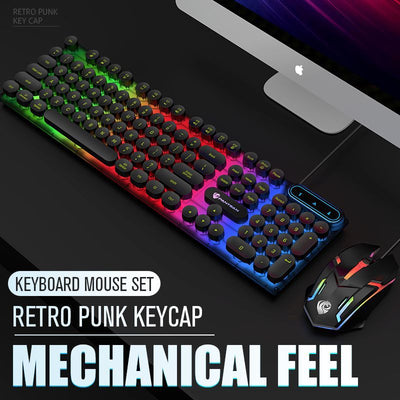 Kit Teclado y Ratón Alámbrico para Oficina y Negocios - Image 3