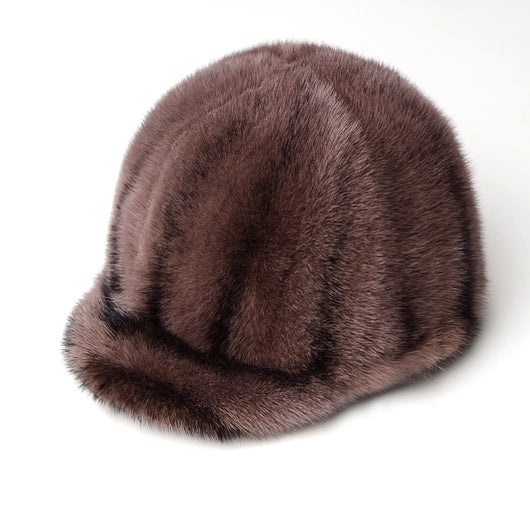 Gorro de Piel de Visón para Mujer - Calidez Lujo - Image 8