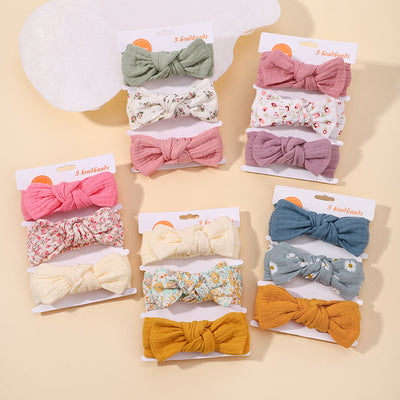Set de 3 Diademas Infantiles con Moños Otoño - Image 23