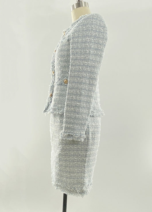 Chaqueta Larga con Falda Corta Cintura Alta para Mujer - Image 14