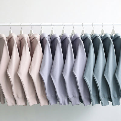 Sudadera de Algodón Pima Premium en Colores Sólidos - Image 10