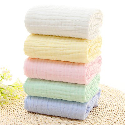 Toalla de Baño para Bebé de 6 Capas de Gasa Suave y Absorbente