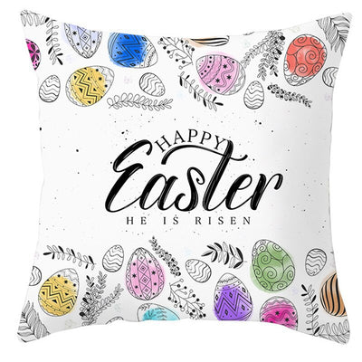 Funda de Almohada Pascua Felpa Corta - Image 19
