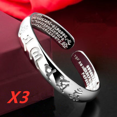 Pulsera Sutra del Corazón de Seis Caracteres - Image 10