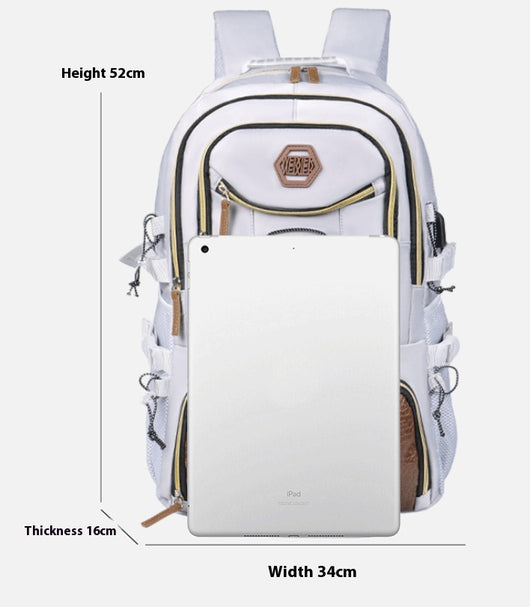 Mochila Oxford Casual para Hombre - Diseño Individual y Versátil - Image 9