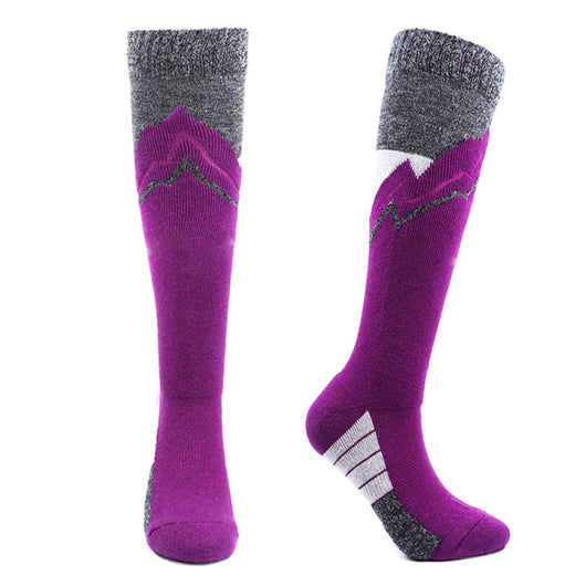 Calcetines Térmicos para Ciclismo en Pareja - Lana Gruesa Acolchada - Image 6