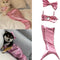 Disfraz de Sirena para Mascotas - Traje Divertido para Gatos y Perros