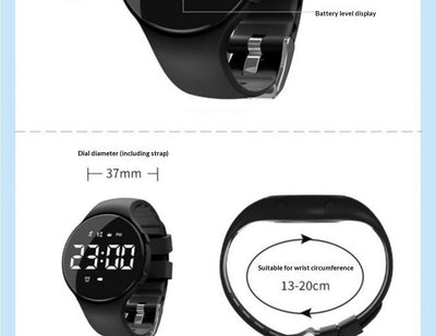 Reloj Inteligente con Alarma Silenciosa por Vibración - Despierta sin Molestar - Image 14
