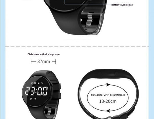 Reloj Inteligente con Alarma Silenciosa por Vibración - Despierta sin Molestar - Image 14