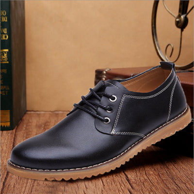 Zapatos Casuales de Cuero Genuino para Hombre Tallas Grandes - Image 4