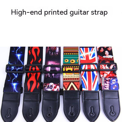 Correa de Guitarra con Impresión Térmica Personalizada