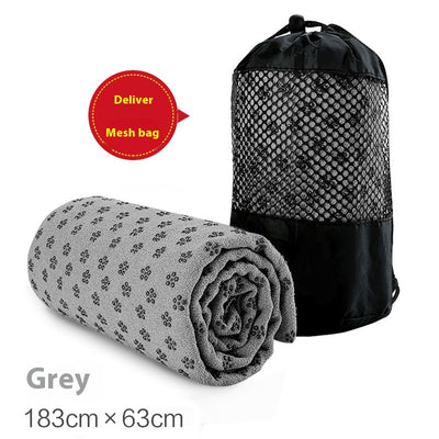 Toalla Antideslizante Absorbente de Yoga con Partículas de Agarre - Image 12